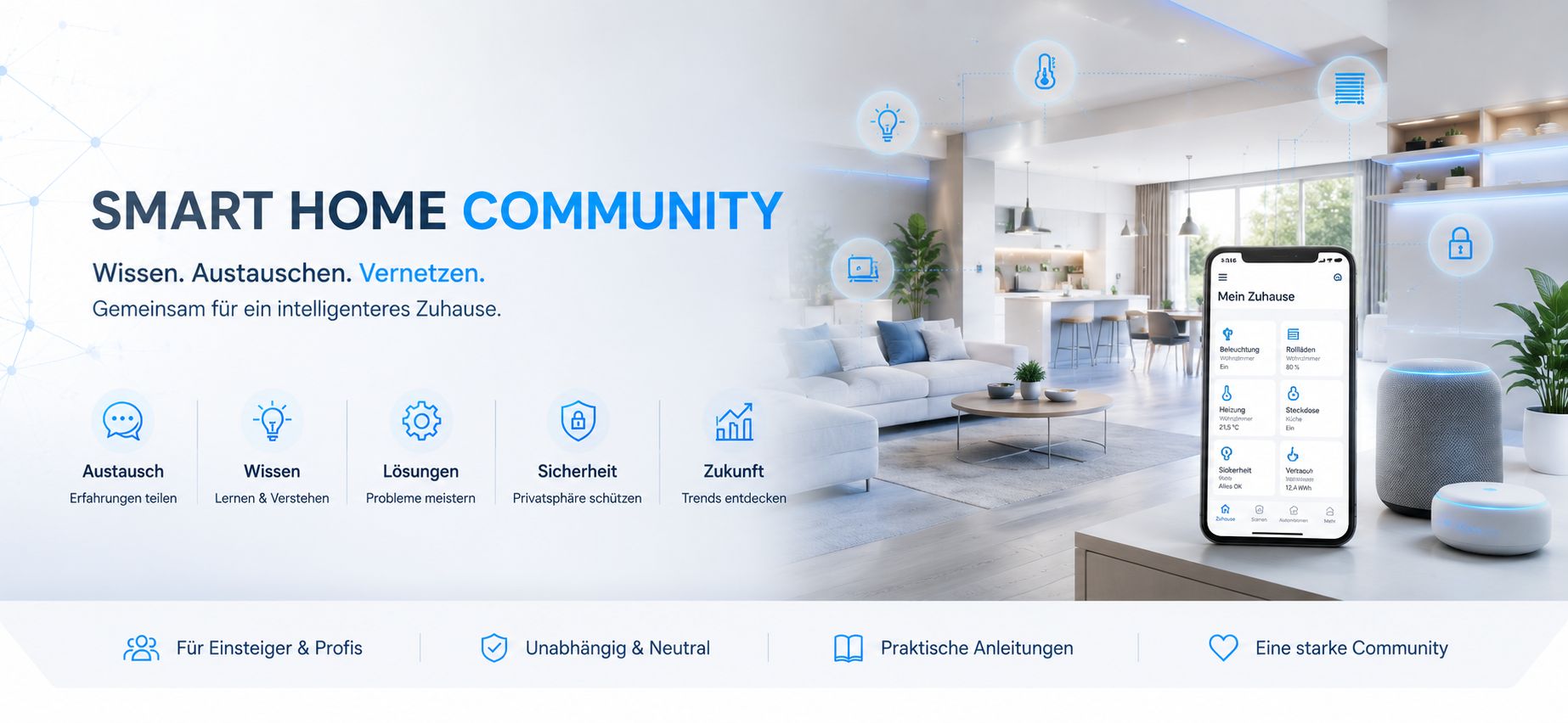 Smart Home Community Header